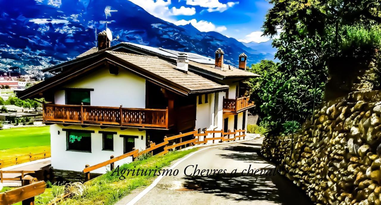 Agriturismo B&B Chevres A Cheval Charvensod Εξωτερικό φωτογραφία